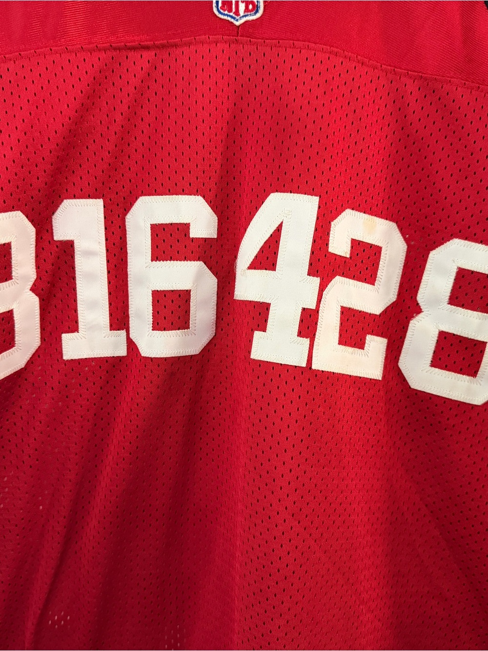 Mitchell & Ness San Francisco 49ers Red and White Jersey size 56 - Picture 10 of 10